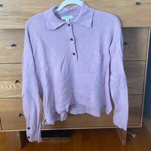 Ann Taylor Weekend Lilac Purple Sweater M